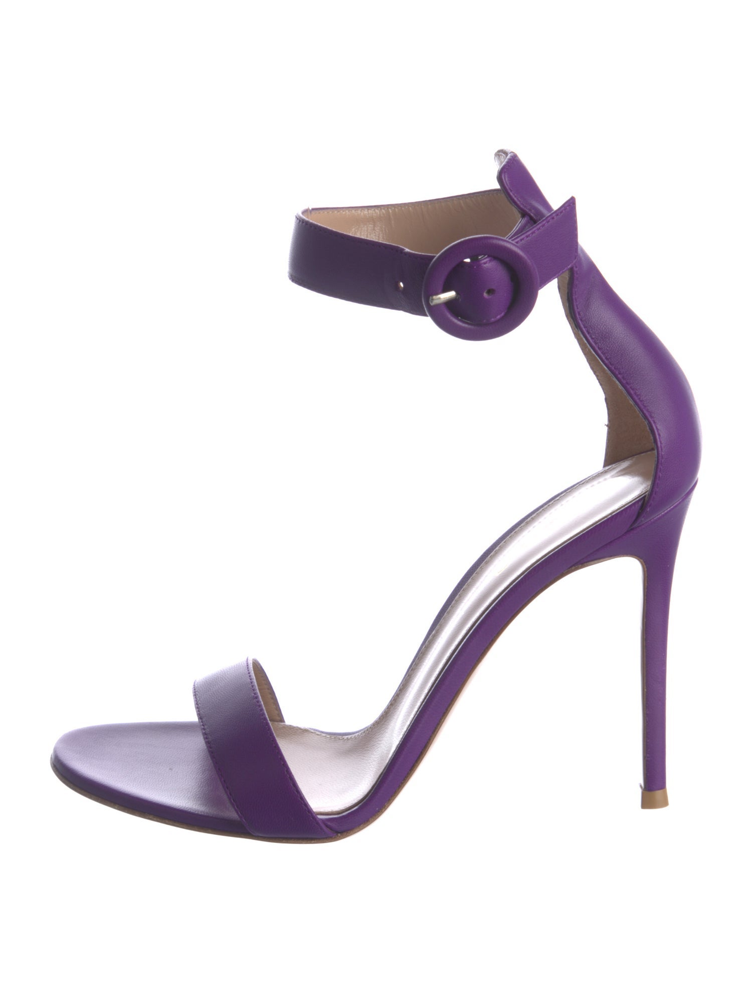 Gianvito Rossi Satin Sandals